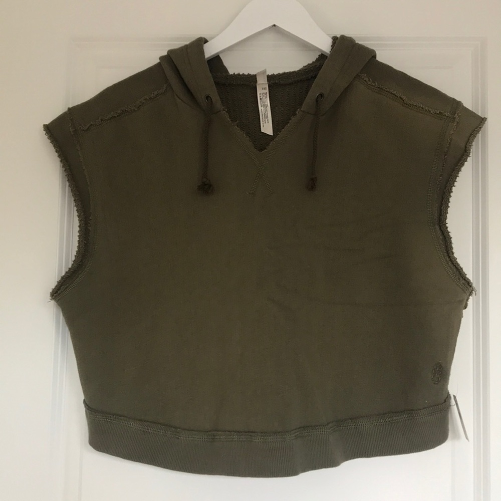 Free People Movement Crop Hoodie